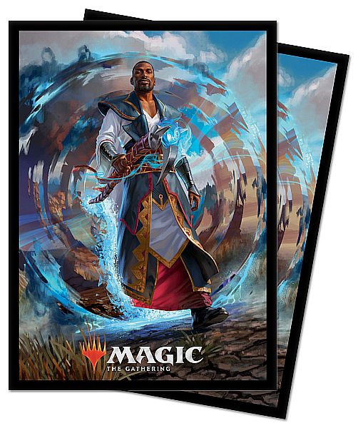100 Lommer Magic Core Set 2021 M21 : V2 Teferi Master Of Time Matte Deck Protector Sleeves Ultra Pro 18361