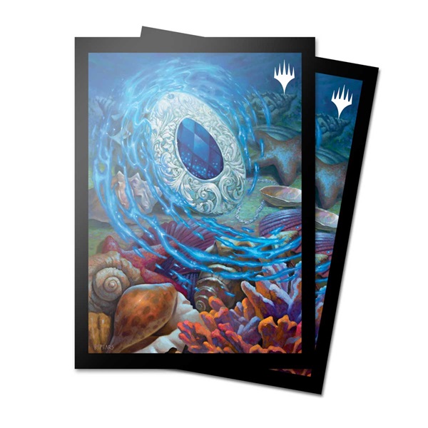 100 Lommer Magic Modern Horizons : Blue Matte Deck Protector Sleeves Ultra Pro 38405