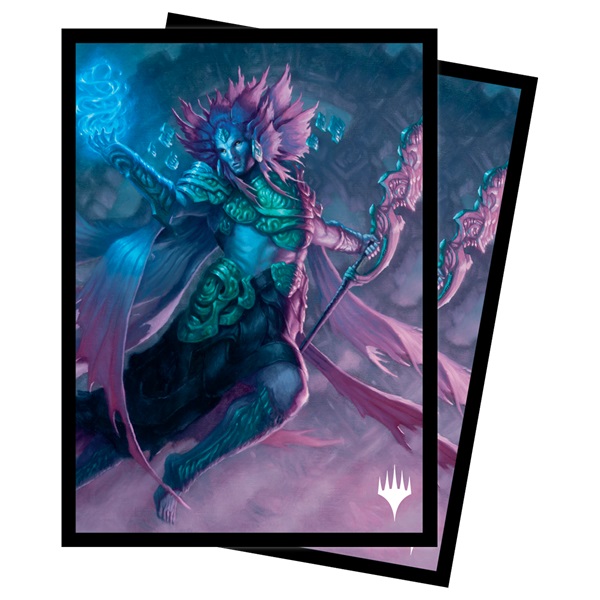 100 Lommer  Magic The Lost Caverns Of Ixalan:   Hakbal Of The Surging Soul Matte Deck Protector Sleeves Ultra Pro  38158