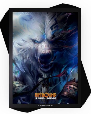 100 Lommer  Riftbound: League Of Legends Tcg: Set 01: Origins Volibear Deck Protector Art Sleeves