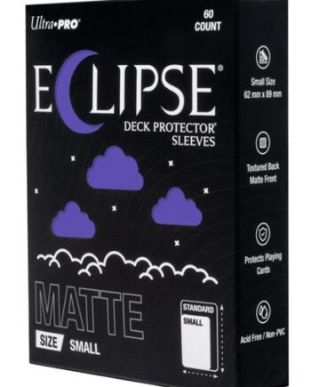 60 Lommer Ultra Pro Eclipse Matte Small  2026 : Royal Purple  Lilla   Top Kvalitet  Pro-matte Non-glare Professional Sleeves  16696