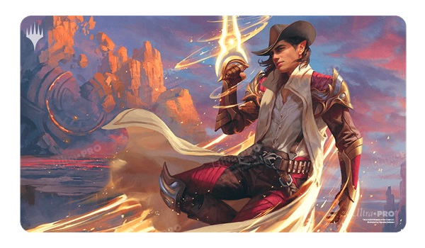 Magic Spillem 195 165 Tte Playmat Outlaws Of Thunder Junction: Key Art Kellan The Kid Ultra Pro 38388
