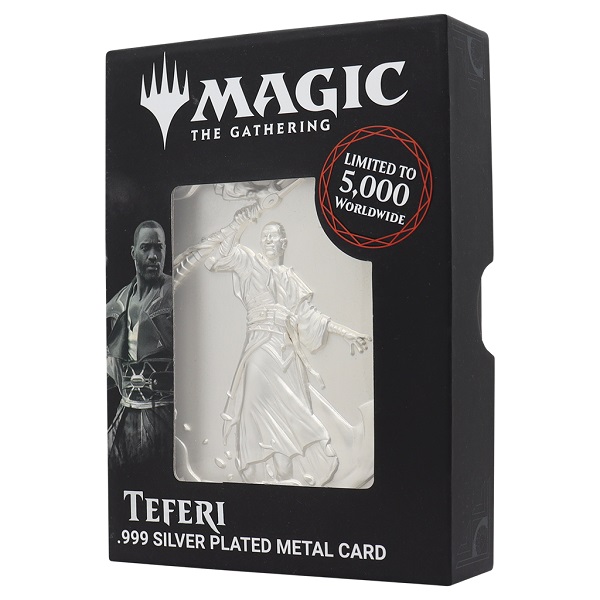 Magic The Gathering Ingot Teferi Limited Edition Silver Plated