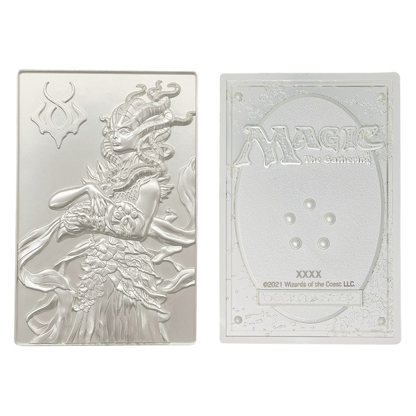 Magic The Gathering Ingot Vraska Limited Edition Silver Plated