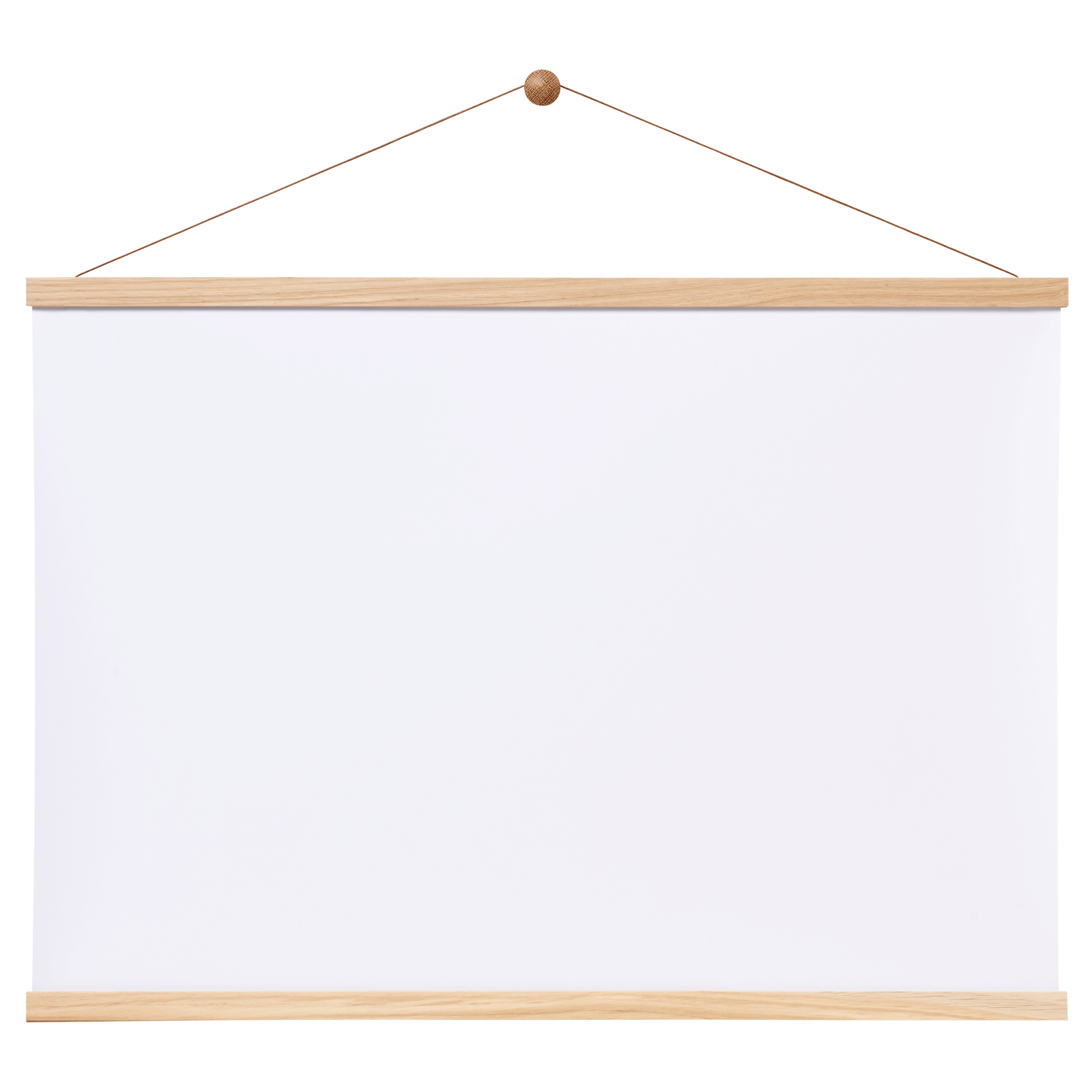 Magnet Rammeskinne Egetræ 71 Cm