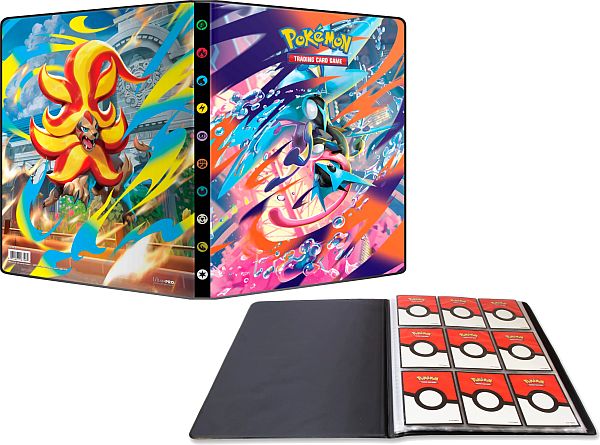 Mappe Pokemon Me04 Mega Evolution: Chaos Rising Album -pocket Holder 252 Kort Ultrapro 16726