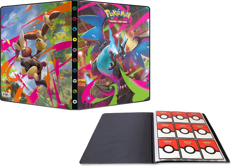 Mappe Pokemon Me02 Mega Evolution: Phantasmal Flames Album -pocket Holder 252 Kort Ultrapro 16088