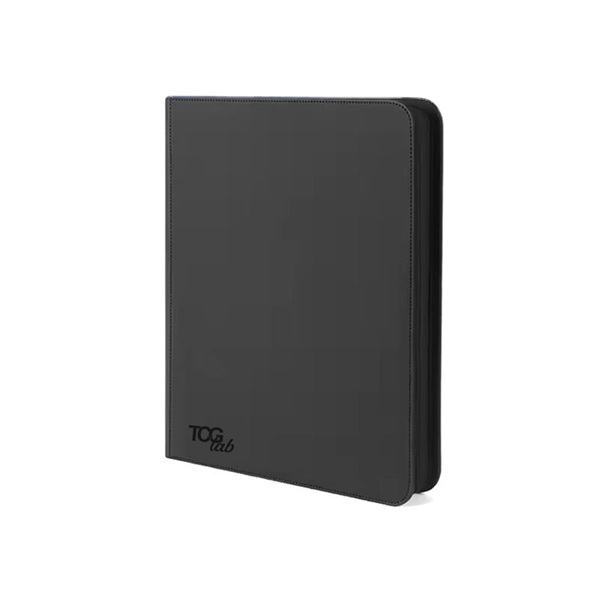 Mappe Tcglab Zippered -pocket Toploader Binder: Black Holder 252 Kort