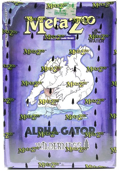 Metazoo Tcg: Cryptid Nation Wilderness 1st Edition Theme Deck: Water Alpha Gator