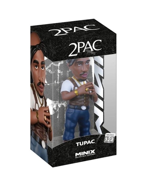 Minix: 2pac Tupac Shakur New York Times 1996 Action Figure 12cm