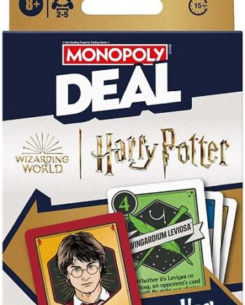 Monopoly Deal Harry Potter  Dansk  Card Game