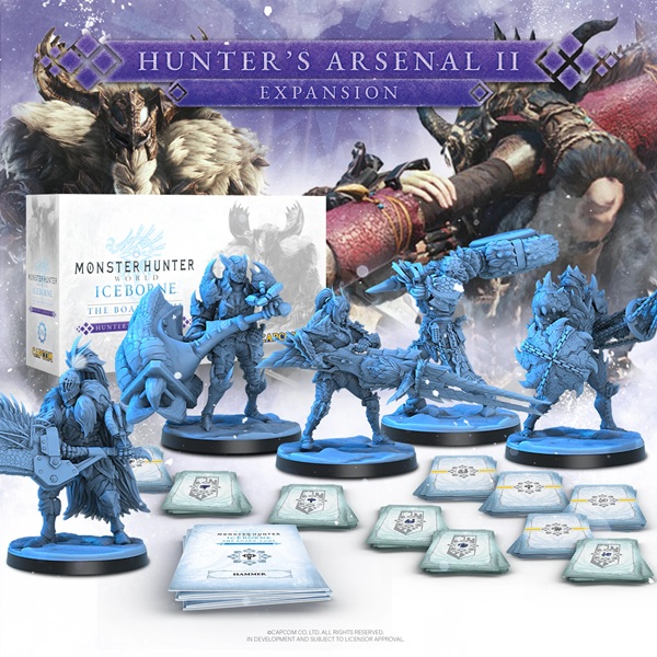 Monster Hunter World The Board Game: Expansion Iceborne: Hunter Apos Arsenal