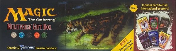 Multiverse Gift Box Visions Preview Booster Packs Foreign Booster Packs