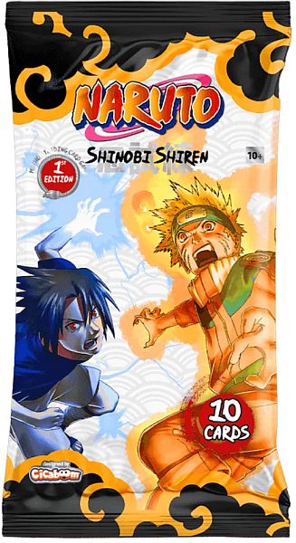 Naruto Mythos Trading Card Game Tcg : Set 02 Shinobi Shiren Booster Pack 1st Edition