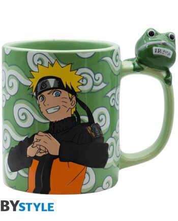 Naruto Shippuden Naruto And Gama-chan 3d Handle Mug 456ml