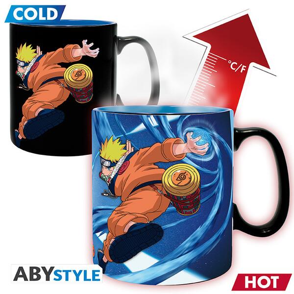 Naruto Shippuden Naruto Sasuke Heat Change Mug 460ml