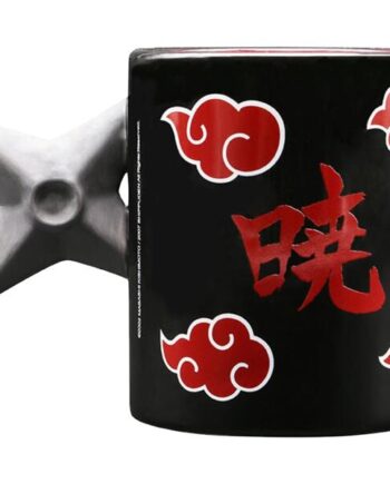 Naruto Shippuden Shuriken Akatsuki 3d Handle Mug 460ml