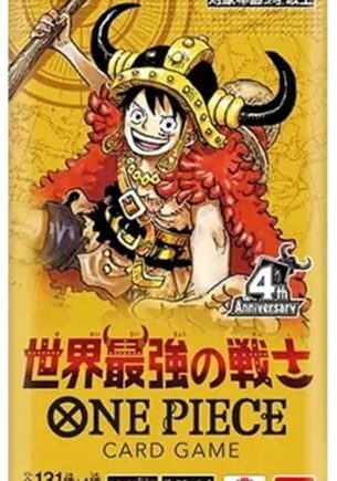 One Piece Card Game: Japansk Japanese Op17 The World Apos   Strongest Warriors Booster Pack