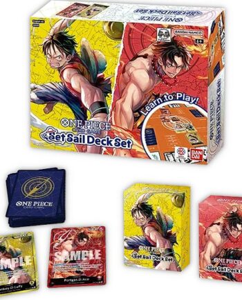 One Piece Card Game: Sd01 Set Sail Deck Set  Learn To Play