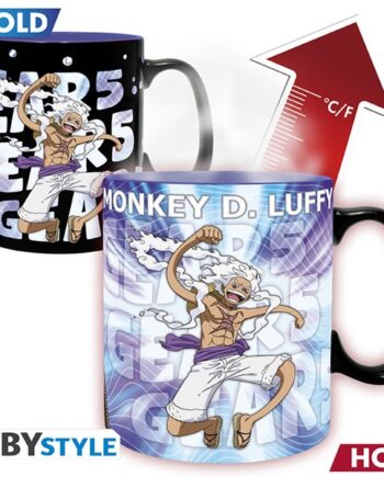 One Piece Luffy Gear 5th Heat Change Mug 460ml