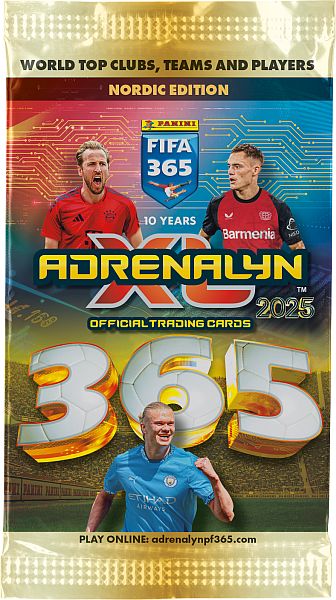 Panini Adrenalyn : Fifa 365 2025 Nordic Edition Booster Pakke Booster Pack