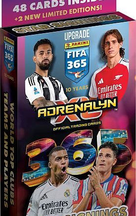 Panini Adrenalyn  : Fifa 365 2025 Upgrade Star Signings Booster Set  Deck  Blister Med 48 Kort   Limited Edition
