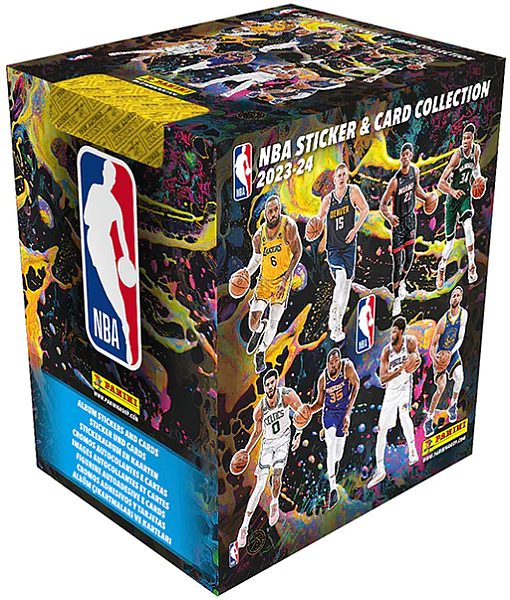 Panini Nba Sticker Card Collection 2023-24 Booster Display Box Med 50 Pakker