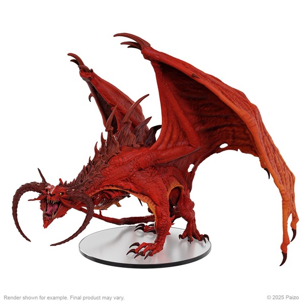 Pathfinder Battles: Diabolic Dragon Boxed Miniature Wzk97577