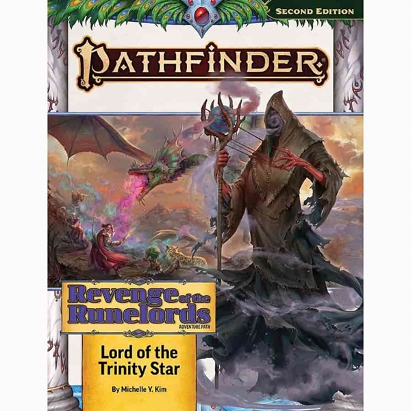Pathfinder 2e Adventure Path: Revenge Of The Runelords Lord Of The Trinity Star Pzo15219sc