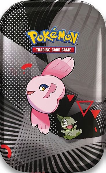 Pokemon Black Bolt White Flare Mini Tin: Alomomola Axew