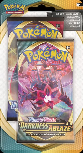 Pokemon Blister Pack -pack Sword Shield: Darkness Ablaze Sword Shield Booster Pack