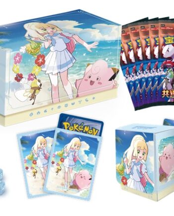 Pokemon Box  Kinesisk Chinese  Scarlet   Violet: Chasing Glory Together Battle Gift Box Set Lillie