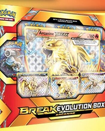 Pokemon Break Evolution Box: Arcanine   Boosters    Foil Promos   Oversize