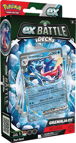 Pokemon Ex Battle Deck: Greninja Ex 2023