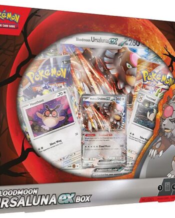 Pokemon  Ex Box: Bloodmoon Ursaluna Ex  2024     Boosters
