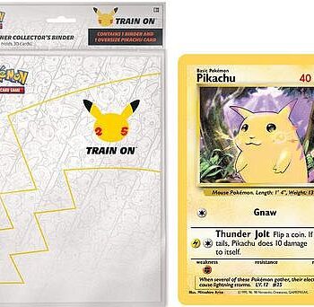 Pokemon First Partner Oversize Binder   Pikachu