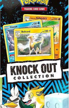 Pokemon Knock Out Collection: Boltund  Eiscue   Galarian Sirfetch