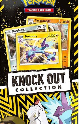 Pokemon Knock Out Collection: Toxtricity  Duraludon   Sandaconda