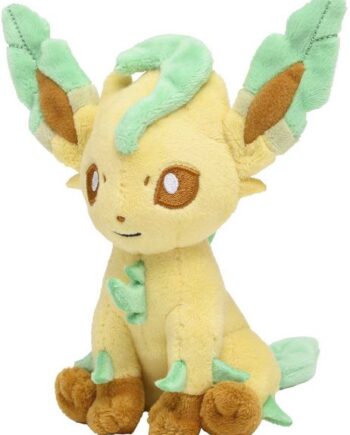 Pokemon Leafeon  Sitting Cuties  Pokemon Center Plush Bamse 12cm  Top Kvalitet