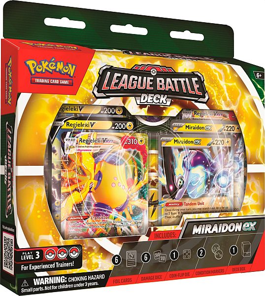 Pokemon League Battle Deck: Miraidon Ex 2023