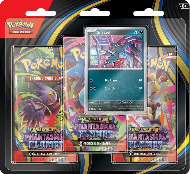 Pokemon Me02: Phantasmal Flames -pack Blister: Sneasel