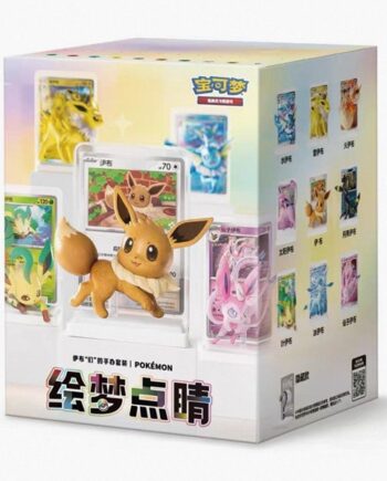 Pokemon Sword   Shield 151c: Collect 151 Dream Painting Vol   : Eeveelutions Figure Set  Kinesisk Chinese  Blind Box