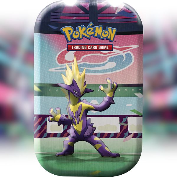 Pokemon Tin Kasse 2020 Fall Mini Tin: Toxtricity Boosters Billedkort 195 184 Nt