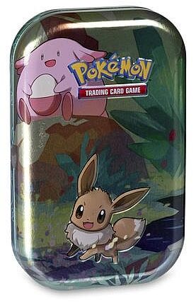 Pokemon Tin Kasse  Kanto Friends Mini Tin: Eevee    Boosters  Billedkort     195 184 Nt