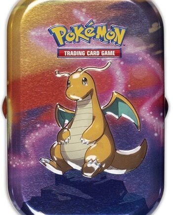 Pokemon Tin Kasse  Kanto Power Mini Tin: Dragonite    Boosters  Billedkort     195 184 Nt