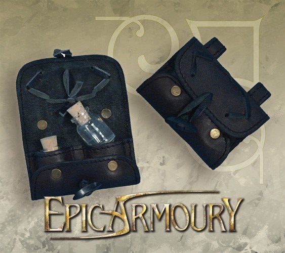 Potion Holder   Piece  Black  Epic Armoury  One Size  Live Rollespil