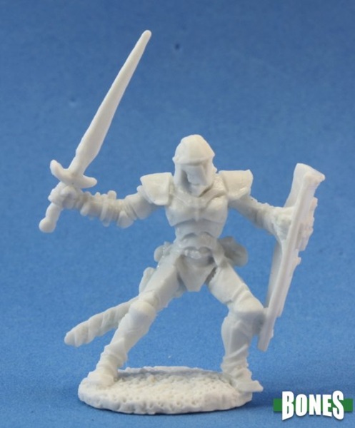Reaper Bones Classic: Barnabas Human Warrior Plastic Miniature