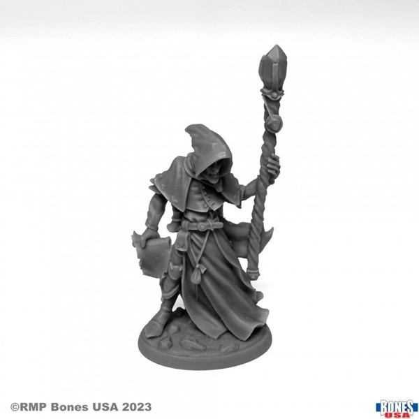 Reaper Bones Usa Reaper Legends: Satheras Warlock Plastic Miniature