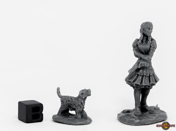 Reaper Bones: Wild West Oz Dorothy Plastic Miniature