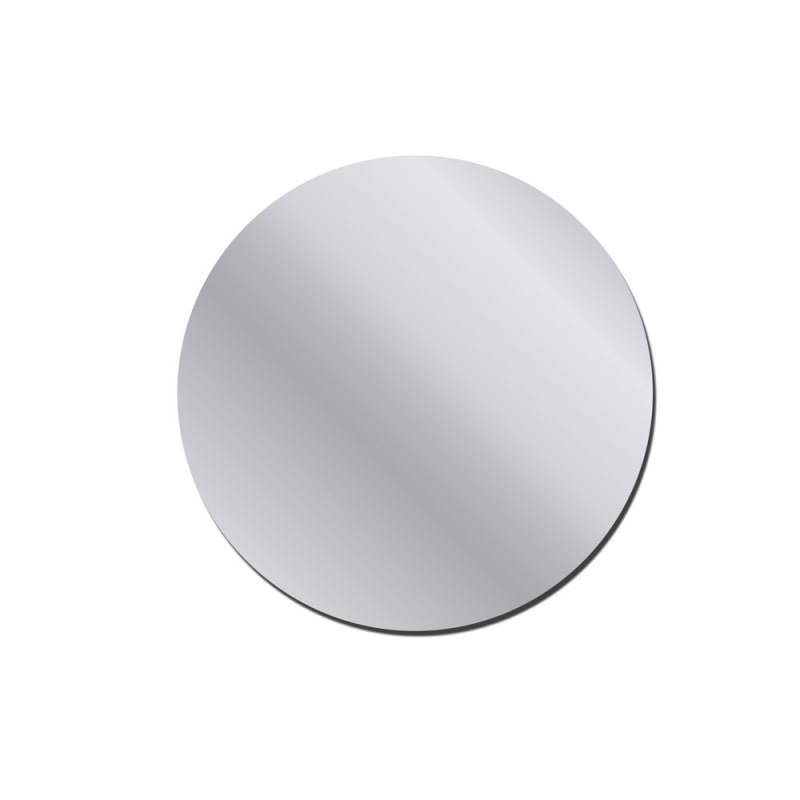 Rundt Spejl Til Diy Projekter Mm  Selvklæbende Akryl Spejl Klistermærke  40cm   Diameter